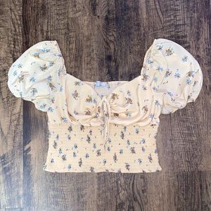 Floral Crop Top